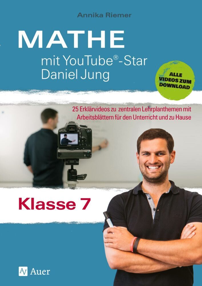 Cover: 9783403082491 | Mathe mit YouTube®-Star Daniel Jung Klasse 7 | Annika Riemer | Bundle
