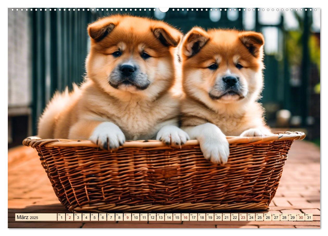 Bild: 9783457071700 | Akita Inu - Inbegriff der Treue (Wandkalender 2025 DIN A2 quer),...