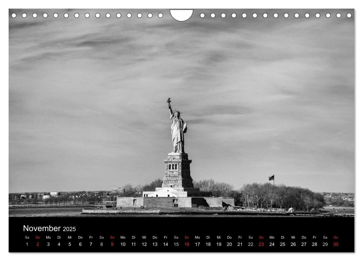 Bild: 9783435796021 | New York 2025 (Wandkalender 2025 DIN A4 quer), CALVENDO Monatskalender