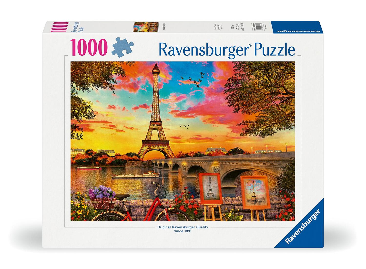 Cover: 4005555004615 | Ravensburger Puzzle 12000461 - Paris und die Seine - 1000 Teile...