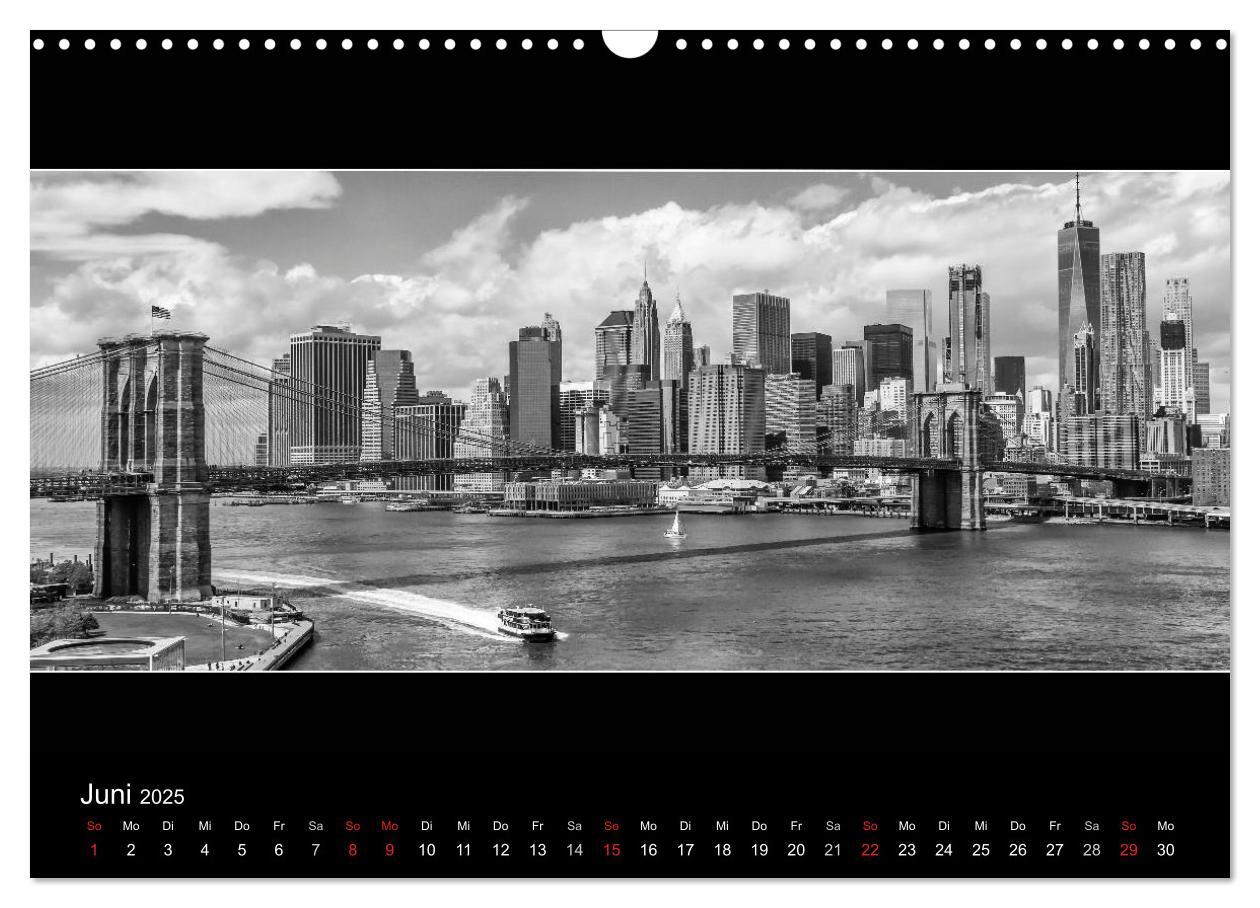 Bild: 9783435773220 | NEW YORK CITY Höhepunkte im Panoramaformat (Wandkalender 2025 DIN...