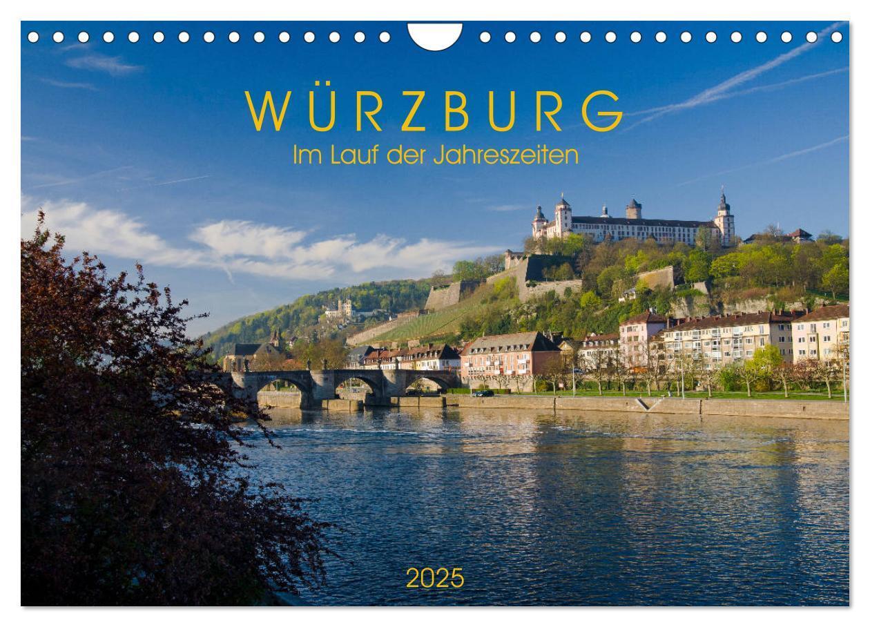 Cover: 9783435796304 | Würzburg - Im Lauf der Jahreszeiten (Wandkalender 2025 DIN A4...