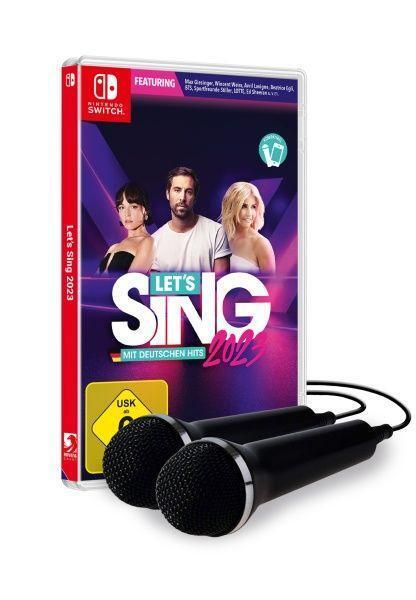 Cover: 4020628639723 | Let's Sing 2023 German Version [+ 2 Mics] (Nintendo Switch) | DVD-ROM