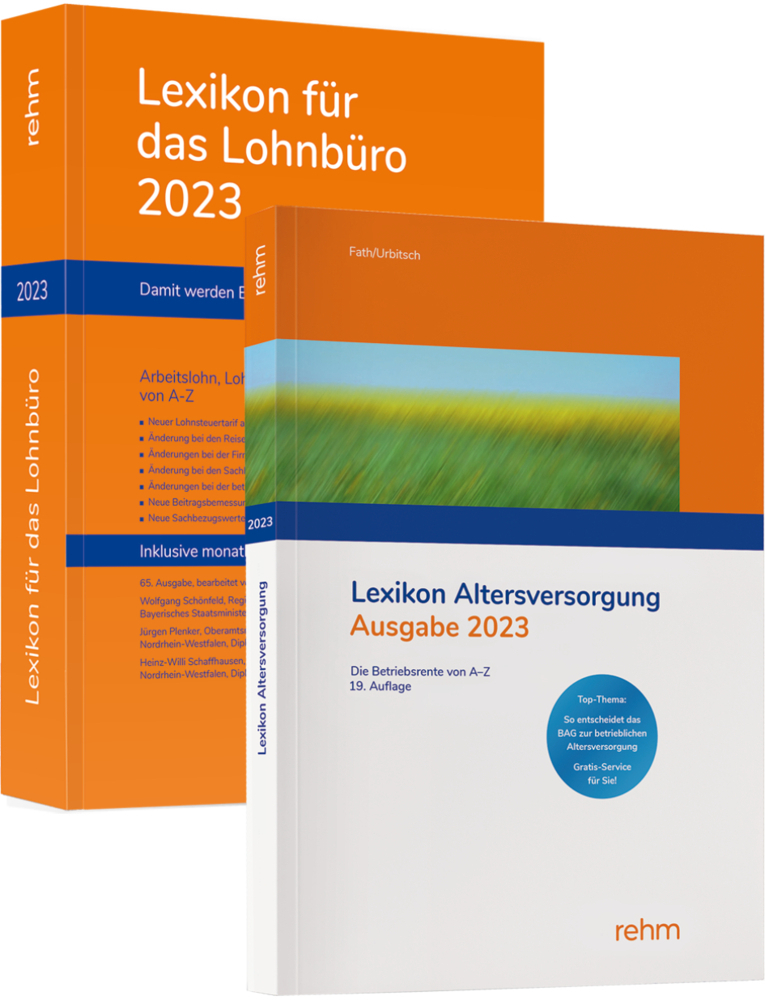 Cover: 9783807328270 | Buchpaket Lexikon für das Lohnbüro und Lexikon Altersversorgung...