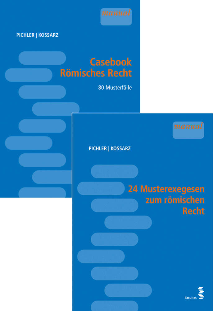 Cover: 9783708921846 | Kombipaket Casebook Römisches Recht und 24 Musterexegesen zum...
