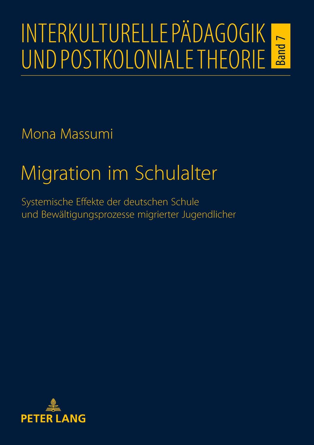 Cover: 9783631790786 | Migration im Schulalter | Mona Massumi | Buch | Deutsch | 2019