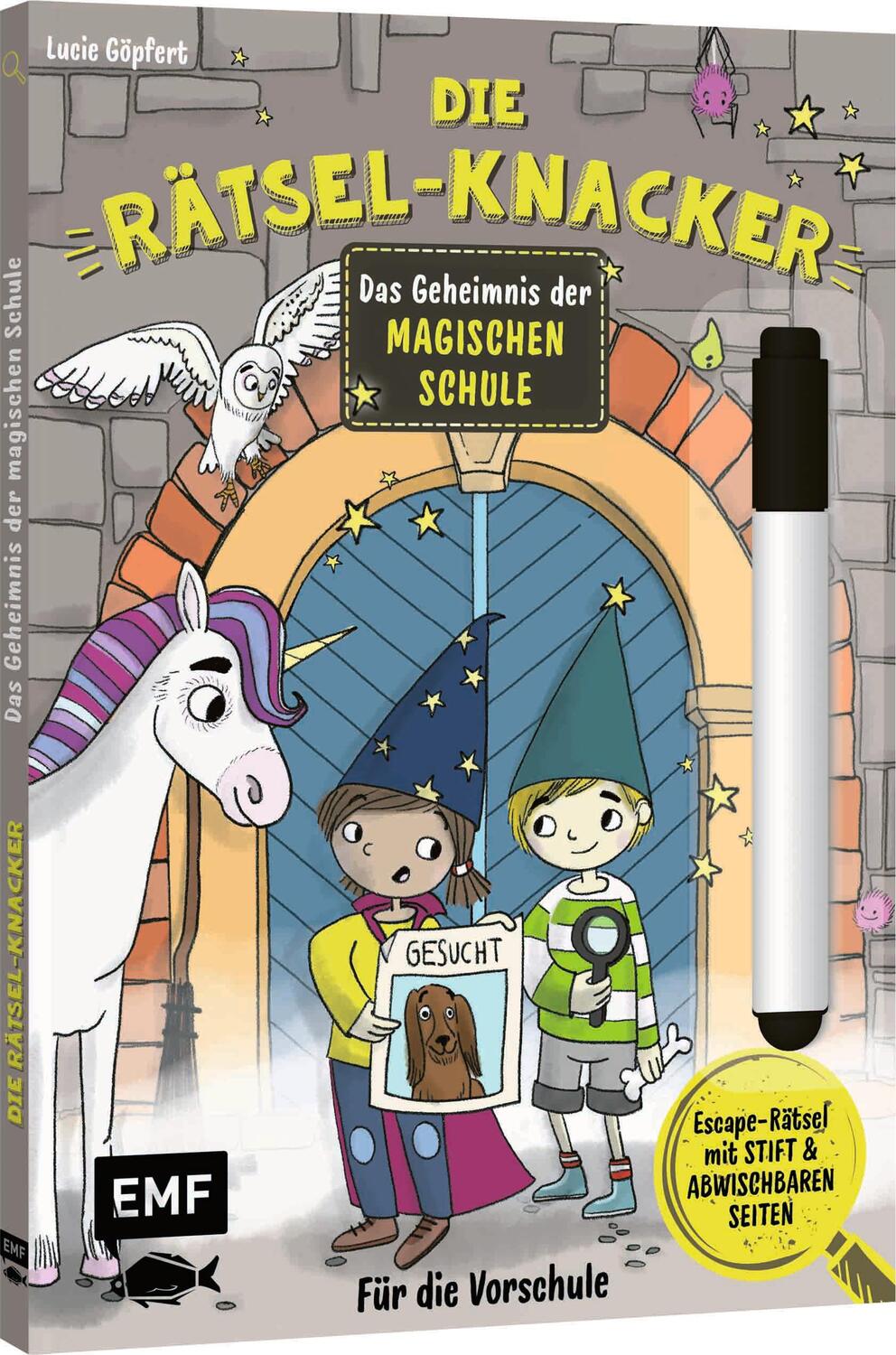 Cover: 9783745917444 | Die Rätsel-Knacker - Das Geheimnis der magischen Schule (Buch mit...