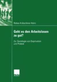 Cover: 9783824446063 | Geht es den Arbeitslosen zu gut? | Rabea Krätschmer-Hahn | Taschenbuch
