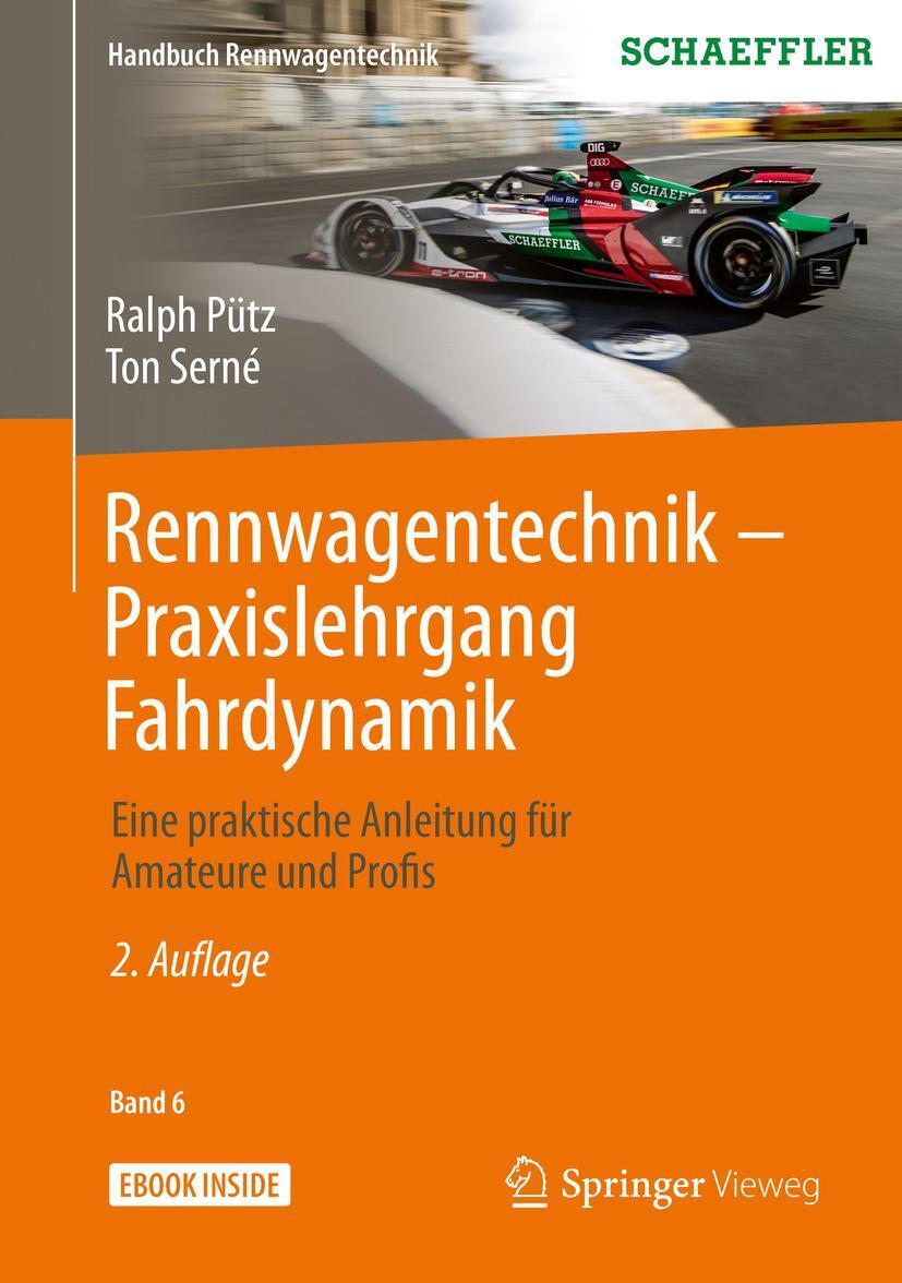 Cover: 9783658267032 | Rennwagentechnik - Praxislehrgang Fahrdynamik | Ralph Pütz (u. a.)