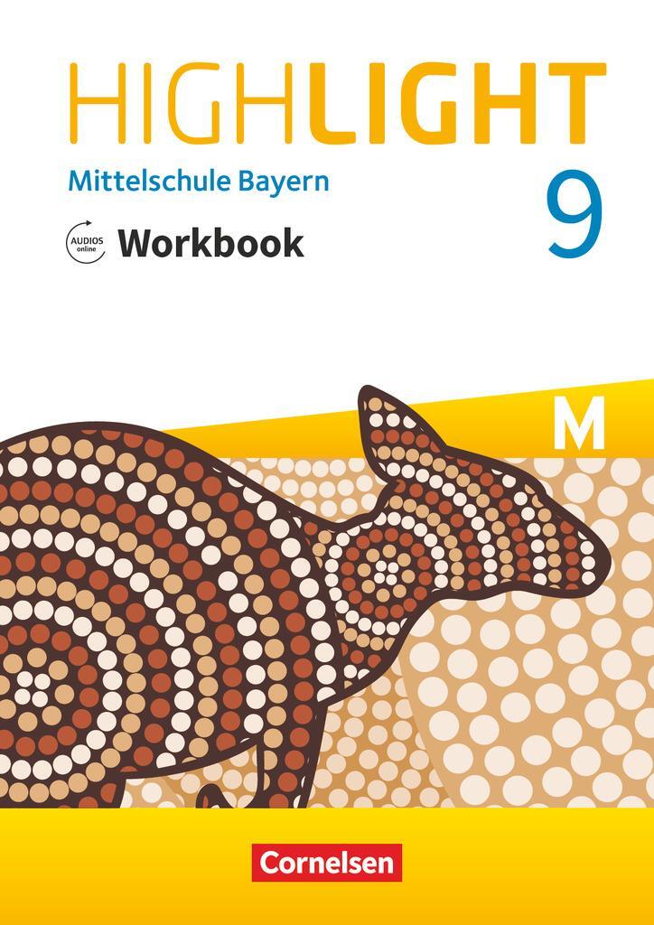 Cover: 9783060347759 | Highlight 9. Jahrgangsstufe - Mittelschule Bayern - Workbook mit...