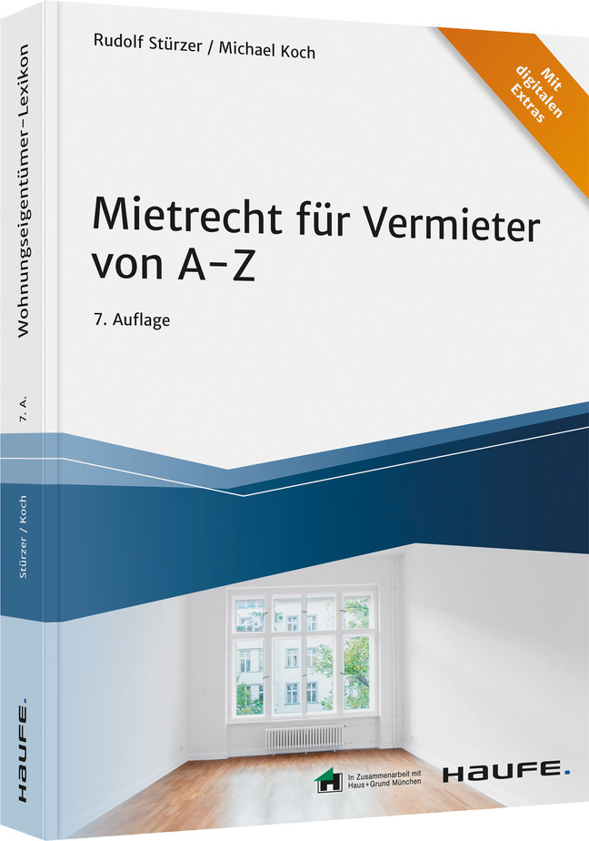 Cover: 9783648152027 | Mietrecht für Vermieter von A-Z | Rudolf Stürzer (u. a.) | Taschenbuch