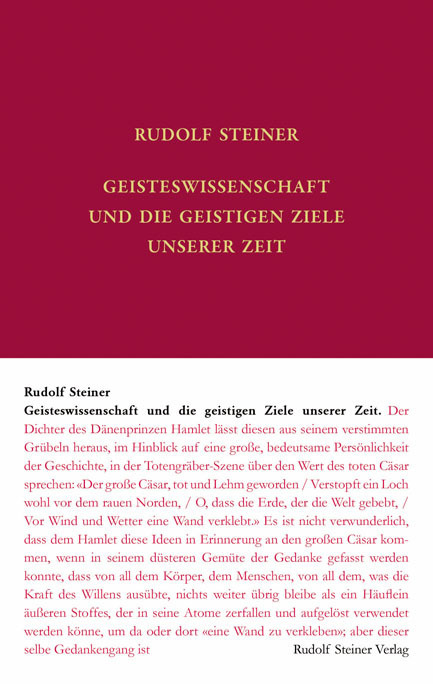 Cover: 9783727406959 | Geisteswissenschaft und die geistigen Ziele unserer Zeit | Steiner