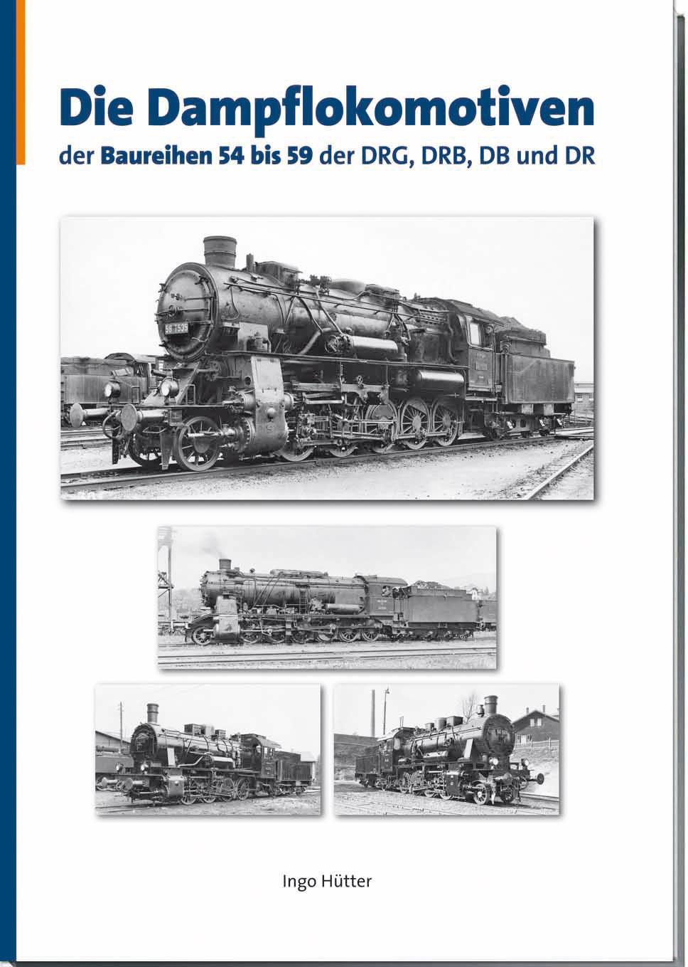 Cover: 9783937189857 | Die Dampflokomotiven der Baureihen 54 bis 59 der DRG, DRB, DB und DR