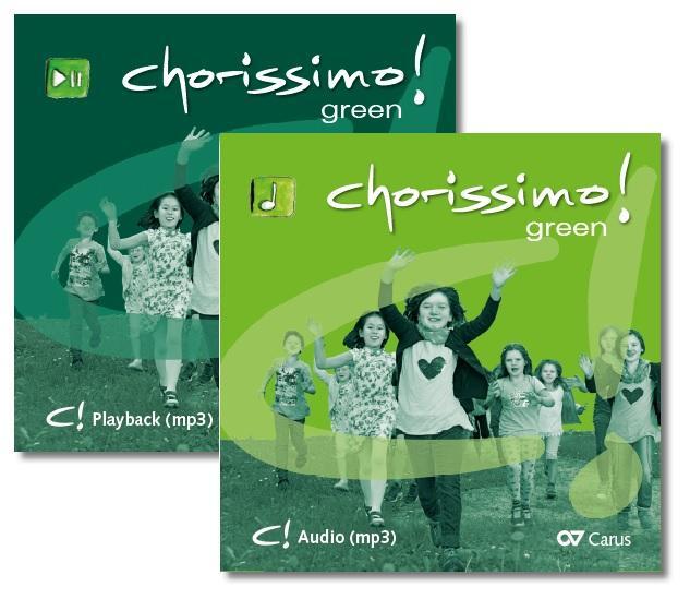 Cover: 9783899483475 | chorissimo! green. Medien-Set | Playback + Audio-CD | Audio-CD | 2018