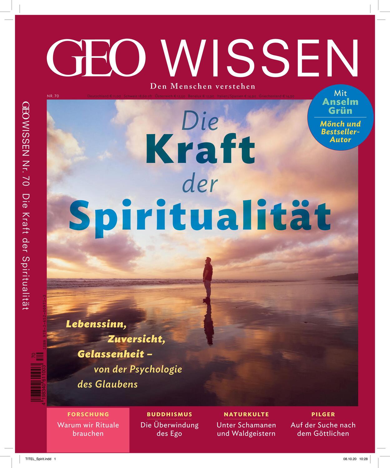Cover: 9783652009713 | GEO Wissen / GEO Wissen 70/2020 - Die Kraft der Spiritualität | 2021