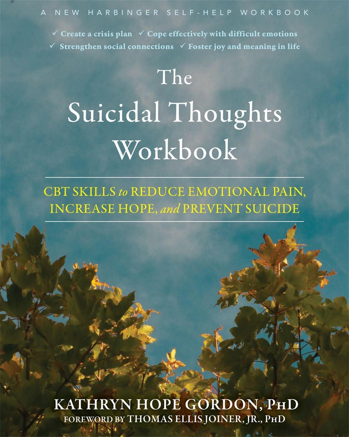 Cover: 9781684037025 | The Suicidal Thoughts Workbook | Kathryn Hope Gordon | Taschenbuch