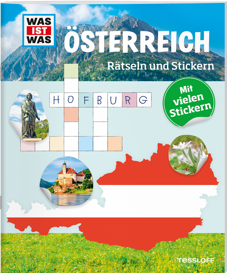 Cover: 9783788621735 | WAS IST WAS Rätseln und Stickern: Österreich, Rätseln und Stickern
