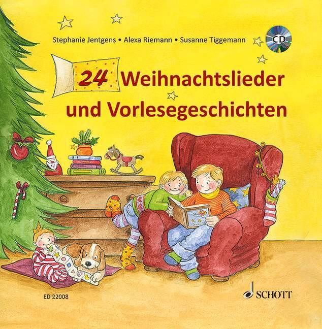 Cover: 9783795749187 | 24 Weihnachtslieder und Vorlesegeschichten | Susanne Tiggemann (u. a.)