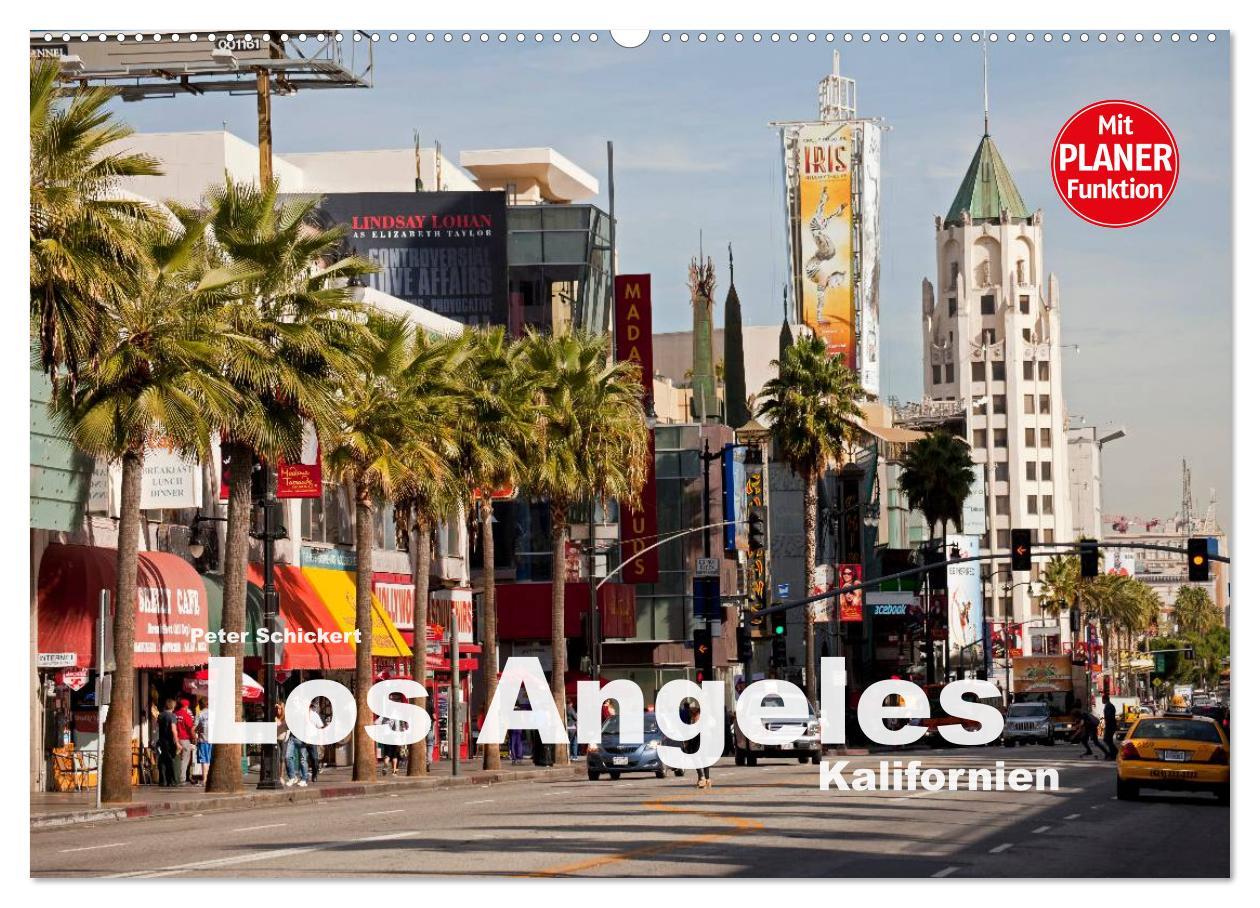 Cover: 9783435724956 | Los Angeles - Kalifornien (Wandkalender 2025 DIN A2 quer), CALVENDO...