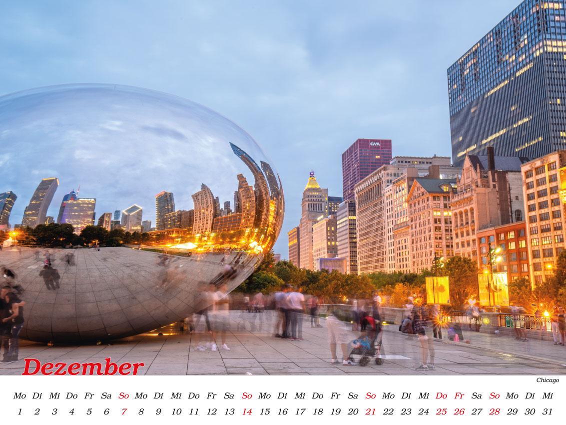 Bild: 9783948794767 | American Cities - Metropolen der USA Kalender 2025 | Pommer (u. a.)