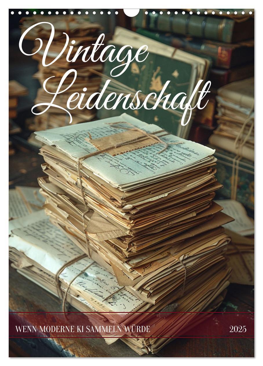 Cover: 9783383804700 | Vintage Leidenschaft (Wandkalender 2025 DIN A3 hoch), CALVENDO...