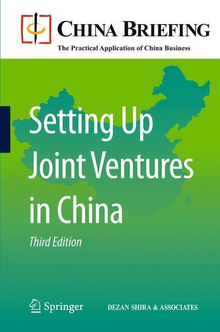 Cover: 9783642160394 | Setting Up Joint Ventures in China | Chris Devonshire-Ellis (u. a.)
