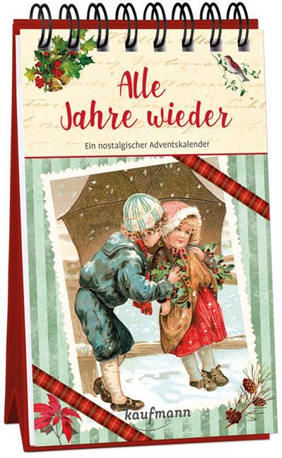 Cover: 9783780613493 | Alle Jahre wieder | Ein nostalgischer Adventskalender | Kristin Lückel