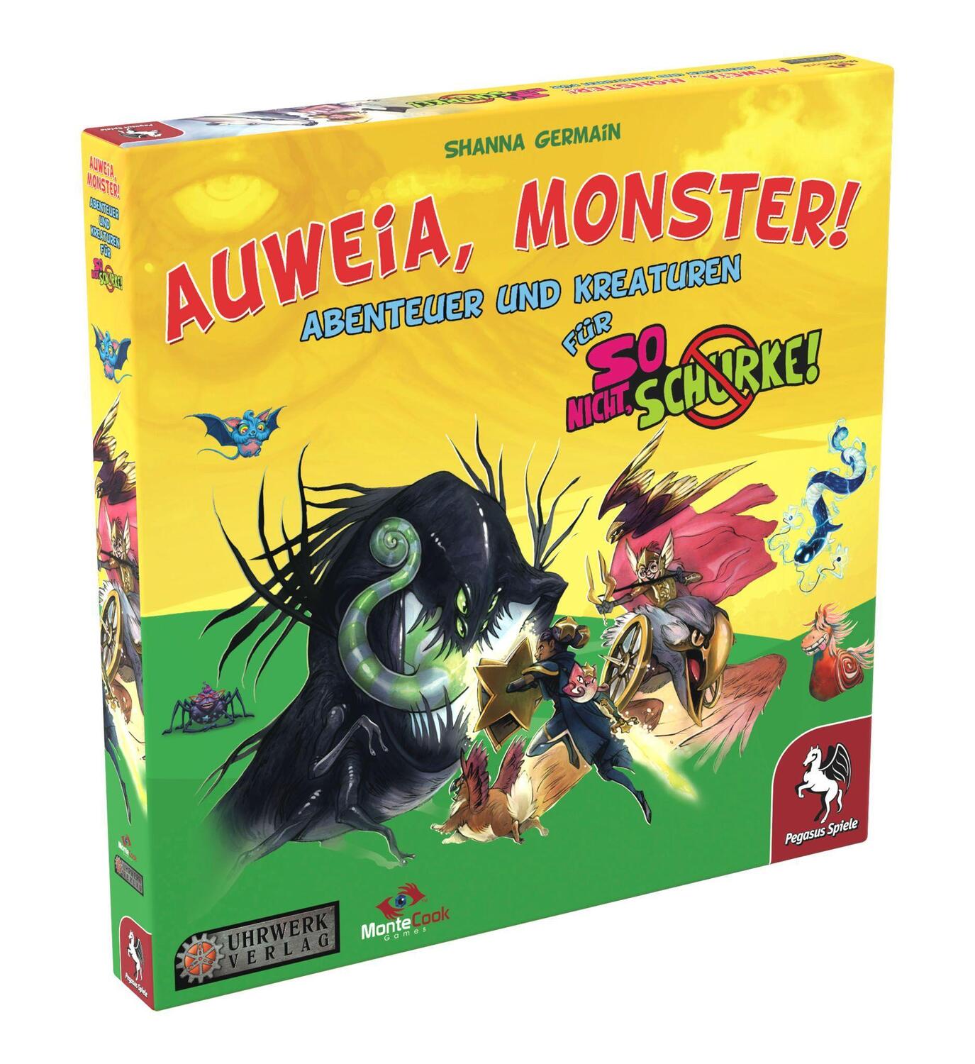 Bild: 4250231718649 | So nicht, Schurke! - Auweia, Monster! (Erweiterung) | Spiel | 49001G