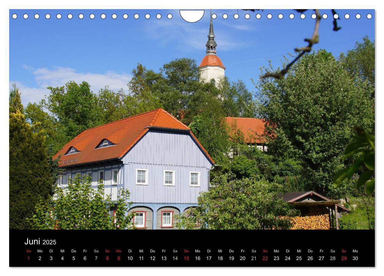 Bild: 9783435676354 | Oberlausitz - Land der Umgebindehäuser (Wandkalender 2025 DIN A4...