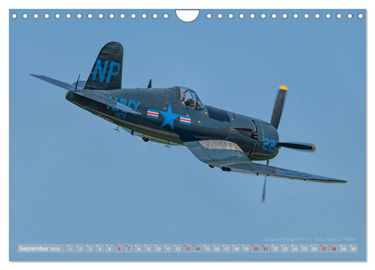 Bild: 9783435424702 | Historische Propellerflugzeuge 2025 (Wandkalender 2025 DIN A4...