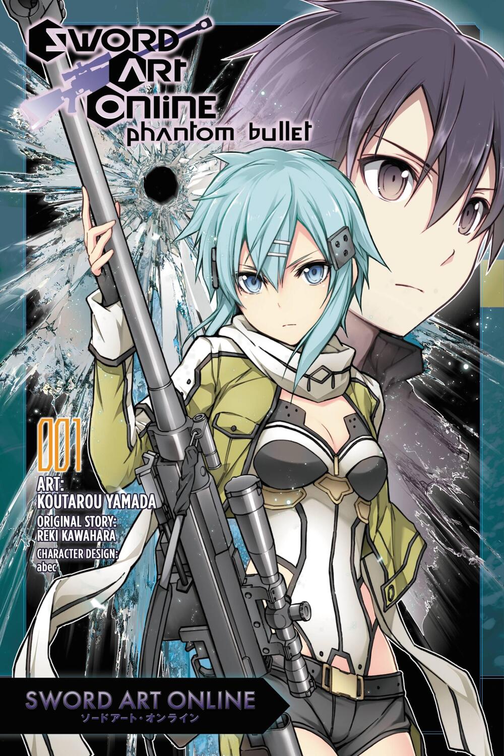 Cover: 9780316268882 | Sword Art Online: Phantom Bullet, Vol. 1 (manga) | Reki Kawahara