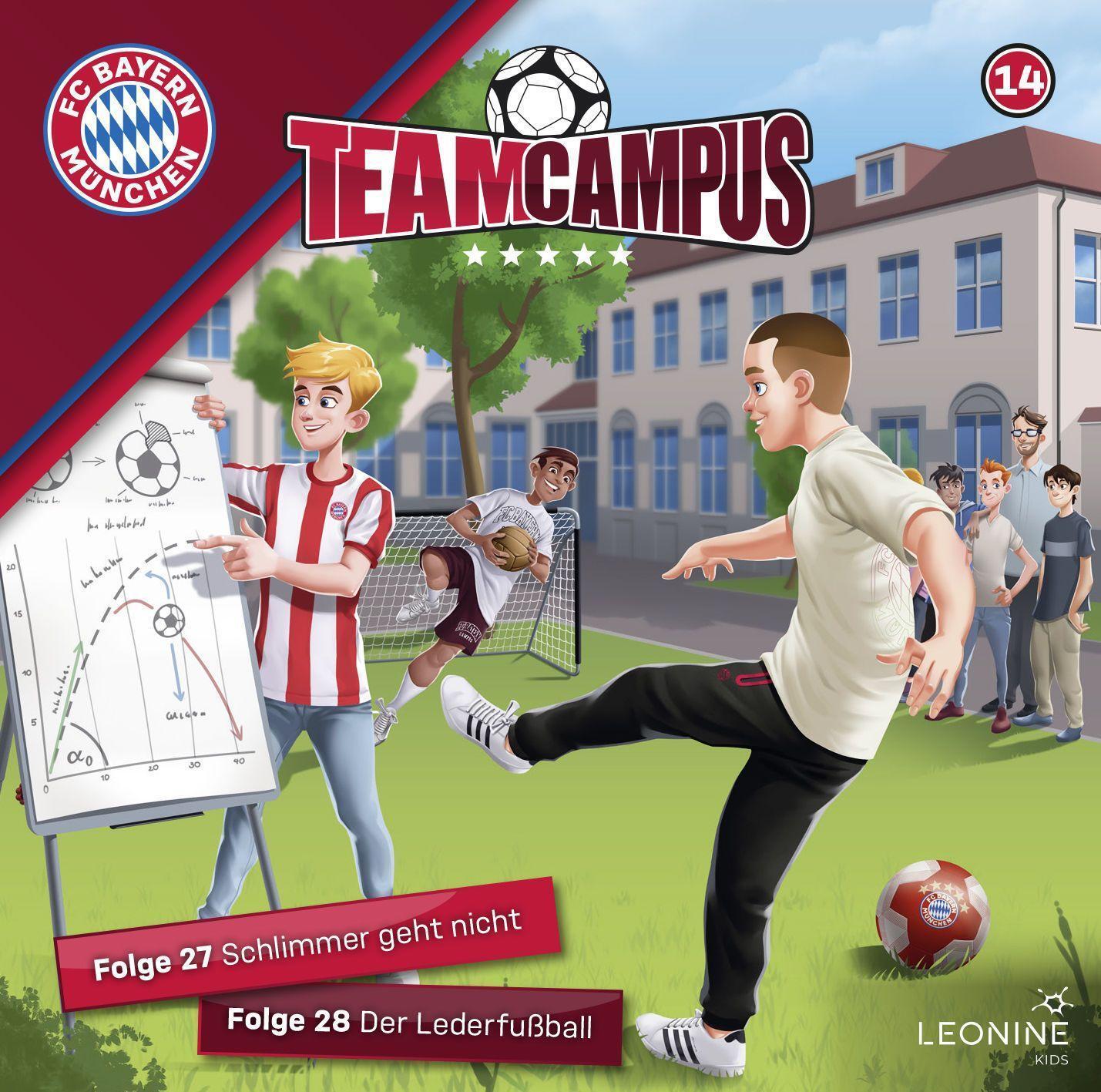 Cover: 4061229309226 | FC Bayern Team Campus (Fußball) (CD 14) | Audio-CD | 48 Min. | Deutsch