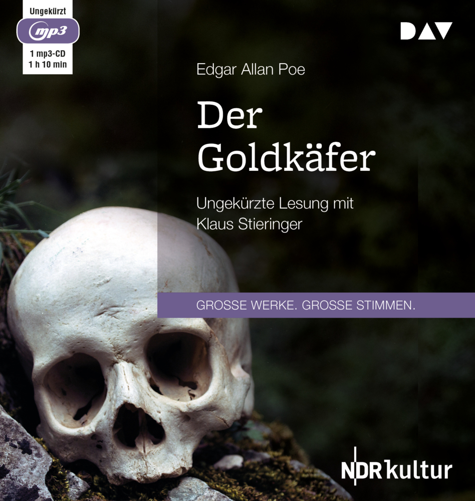 Cover: 9783742406965 | Der Goldkäfer, 1 Audio-CD, 1 MP3, 1 Audio-CD | Edgar Allan Poe | CD