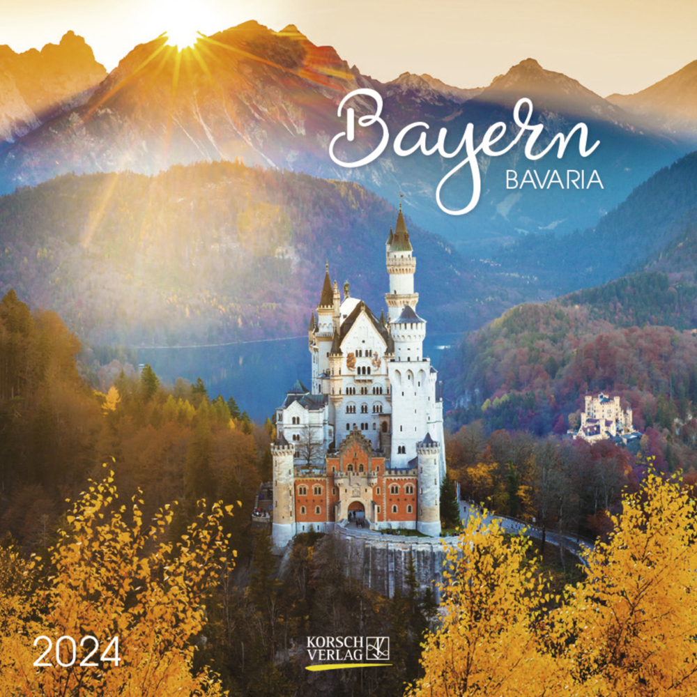 Cover: 9783731873198 | Bayern 2024 | Korsch Verlag | Kalender | Englisch Broschur | 13 S.