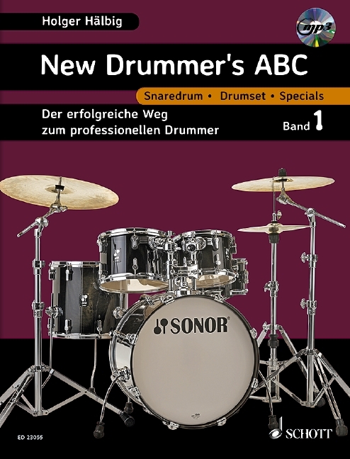 Cover: 9783795706234 | New Drummer's ABC. Bd.1 | Holger Hälbig | MP3 | 128 S. | Deutsch