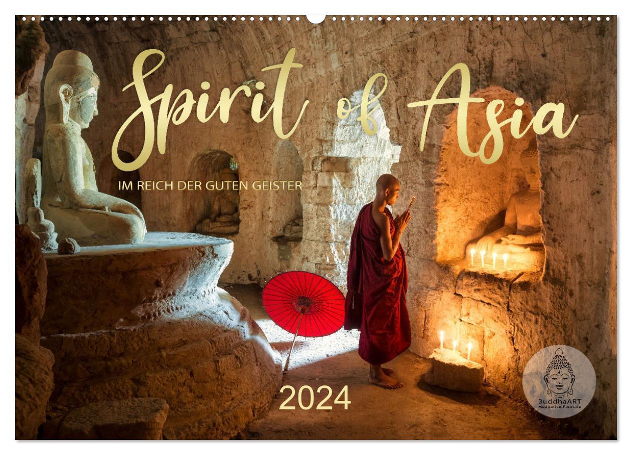 Cover: 9783675667952 | Spirit of Asia - Im Reich der guten Geister (Wandkalender 2024 DIN...