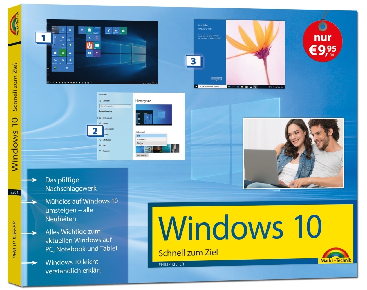 Cover: 9783959822046 | Windows 10 Schnell zum Ziel | Philip Kiefer | Taschenbuch | 360 S.