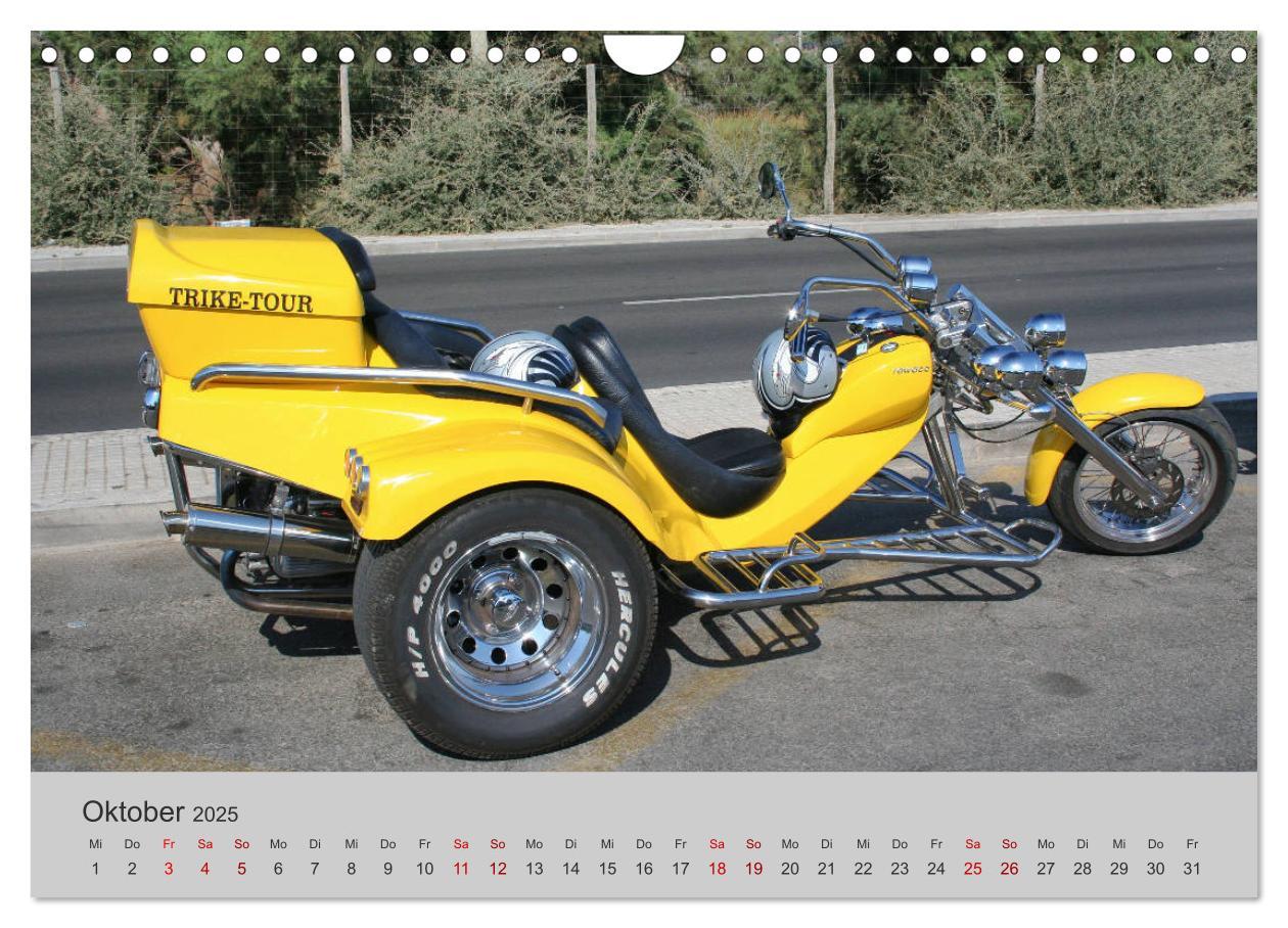 Bild: 9783435448616 | Trikes - Unterwegs auf drei Rädern (Wandkalender 2025 DIN A4 quer),...