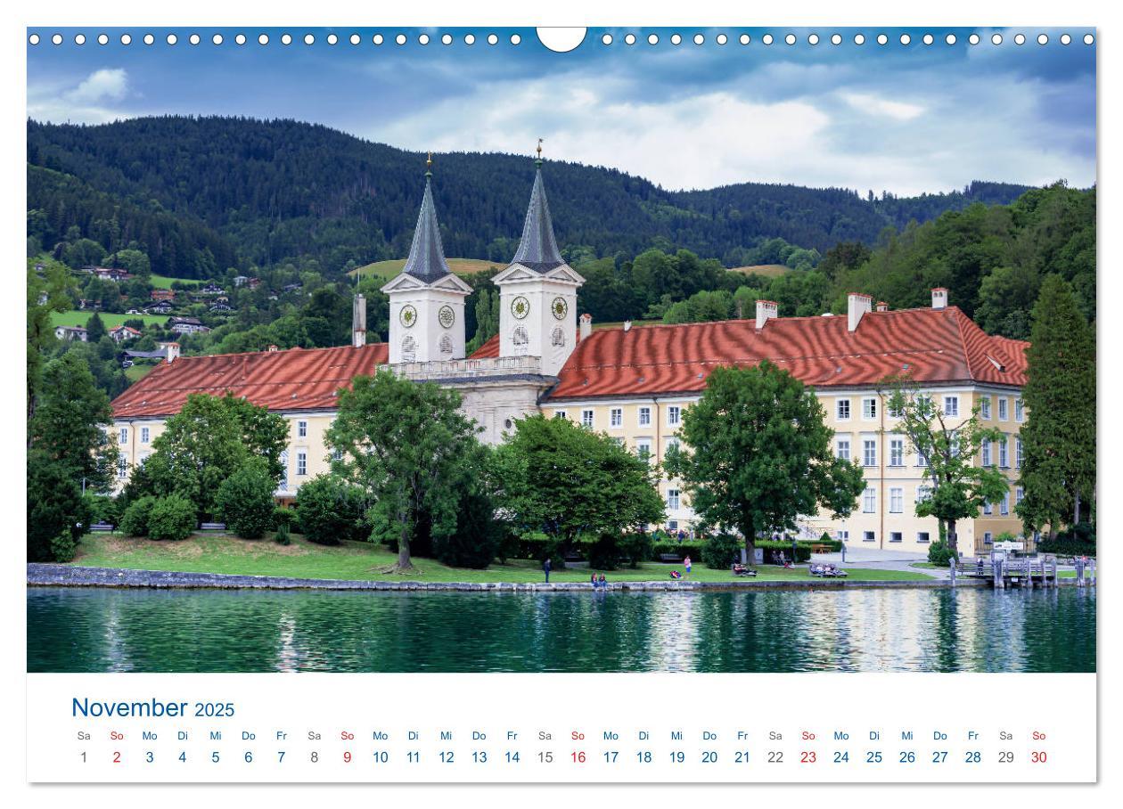 Bild: 9783435213689 | Schöner Tegernsee (Wandkalender 2025 DIN A3 quer), CALVENDO...