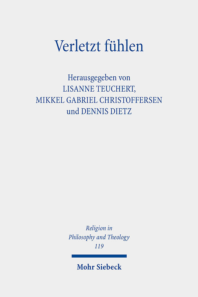 Cover: 9783161616624 | Verletzt fühlen | Lisanne Teuchert (u. a.) | Taschenbuch | VIII | 2022