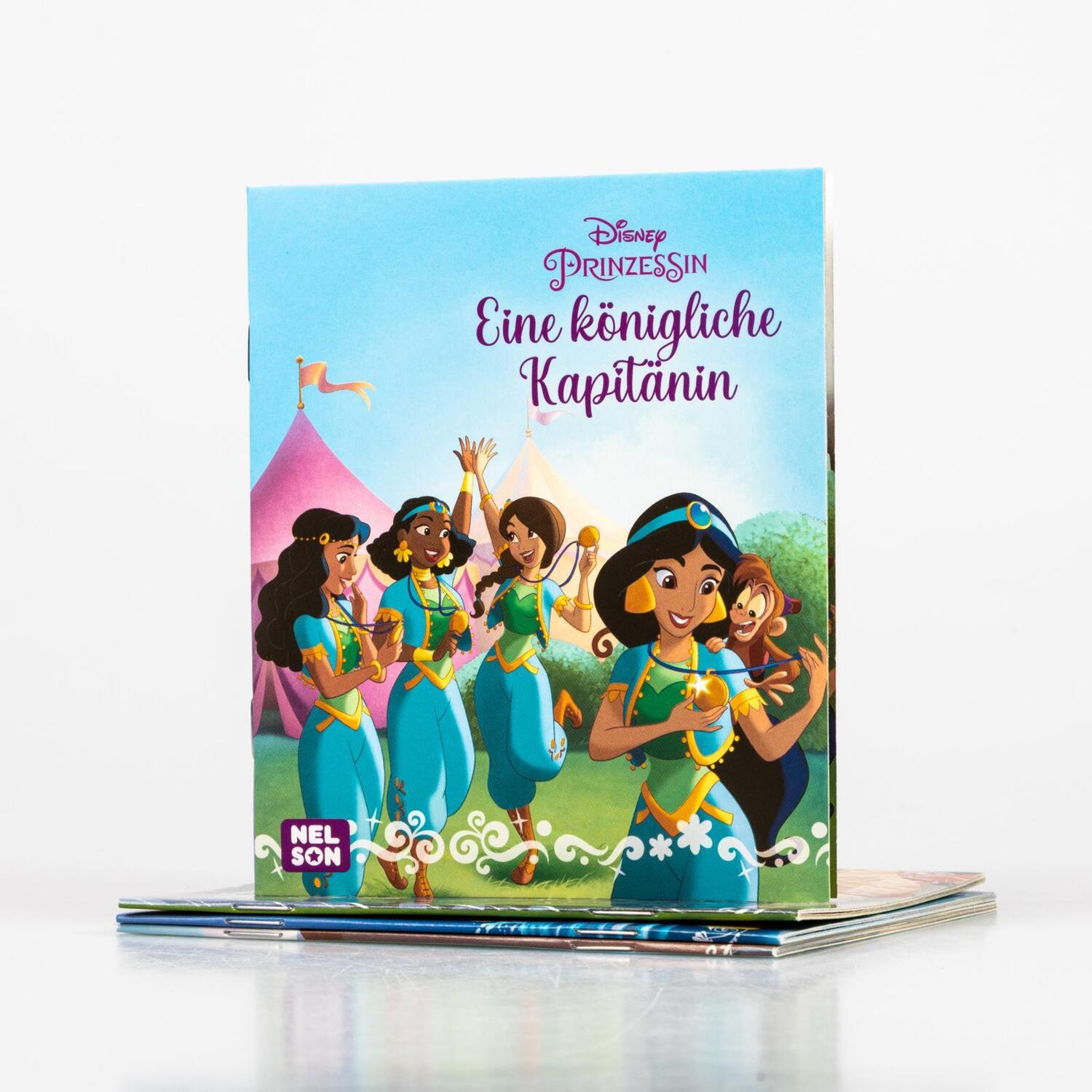 Bild: 9783845123479 | Nelson Mini-Bücher: 4er Disney Prinzessin 17-20 | Box | 20 S. | 2023