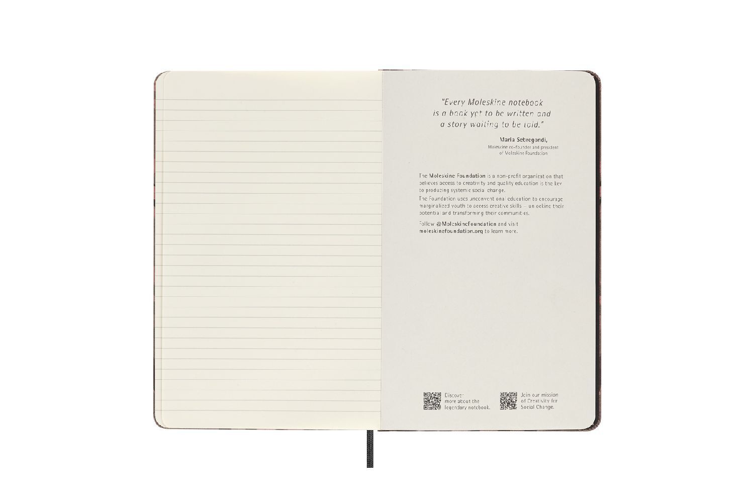 Bild: 8056598855487 | Moleskine Notizbuch - Sakura 2023, Large/A5, Fester Stoffeinband,...