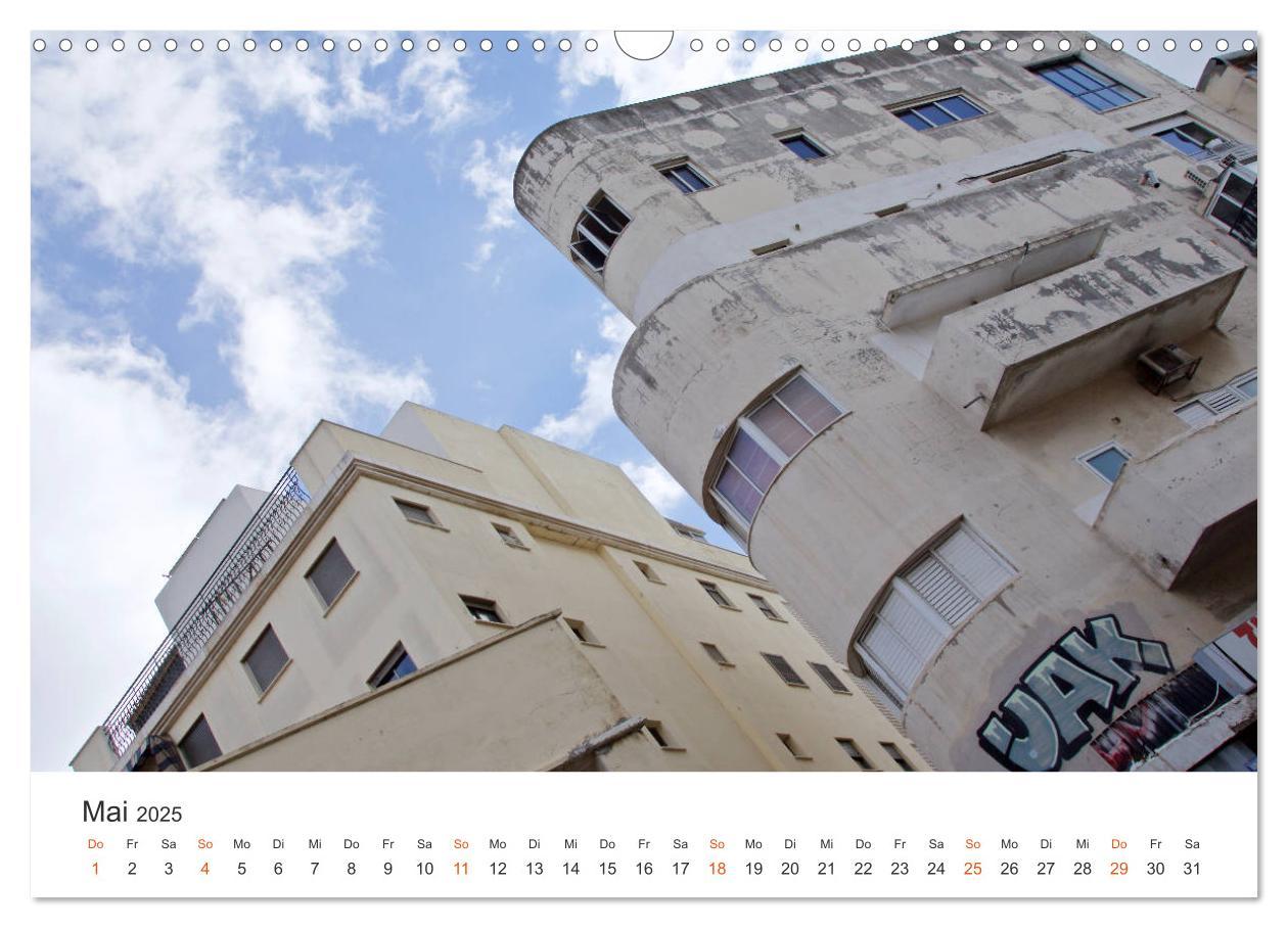 Bild: 9783435253524 | TEL AVIV Fassaden (Wandkalender 2025 DIN A3 quer), CALVENDO...