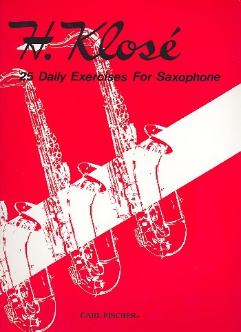 Cover: 9780825811517 | 25 Daily Exercises for Saxophone | Carl Fischer | EAN 9780825811517