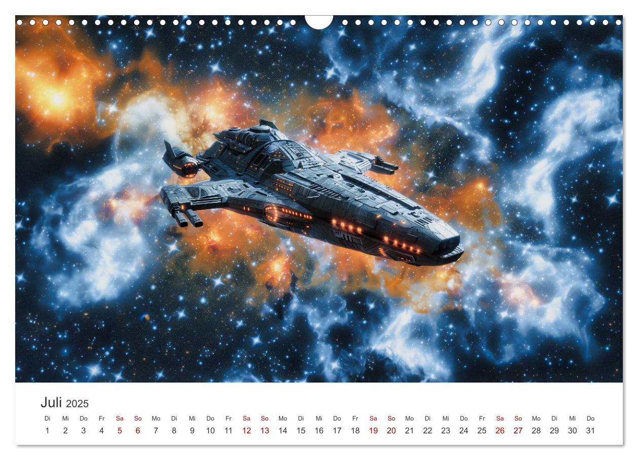 Bild: 9783383821042 | Sternenreisen - Ein kosmischer Kalender (Wandkalender 2025 DIN A3...