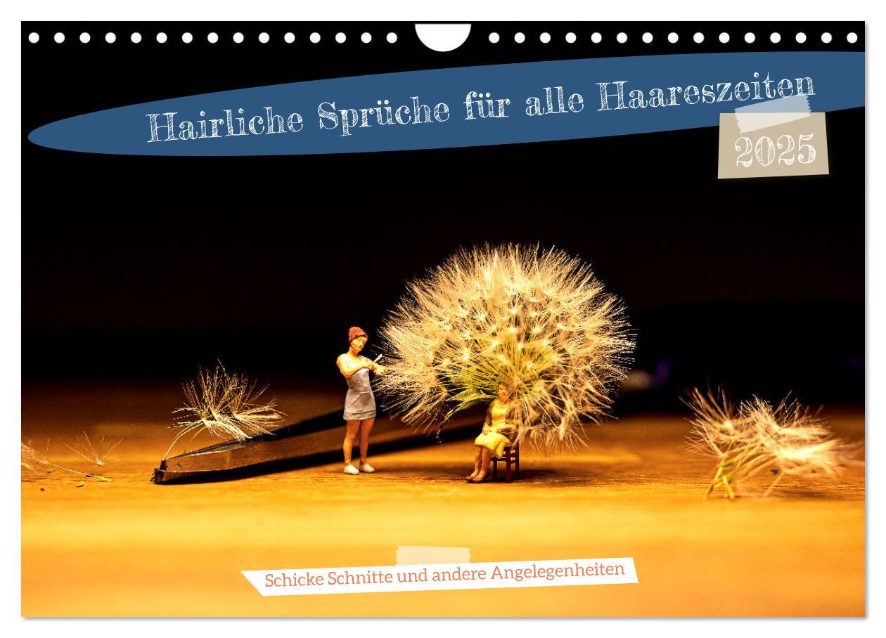 Cover: 9783383962806 | Hairliche Sprüche für alle Haareszeiten (Wandkalender 2025 DIN A4...