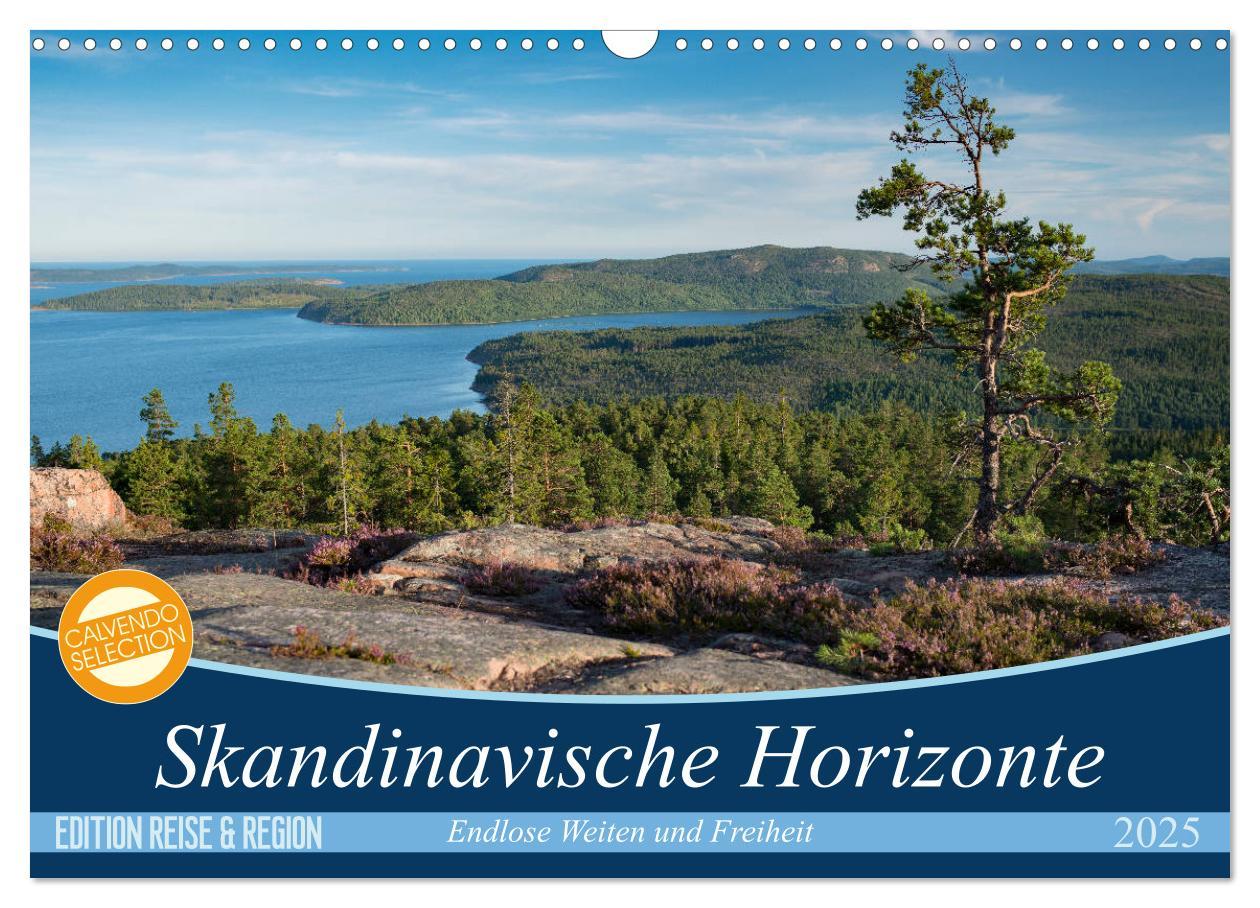 Cover: 9783435416288 | Skandinavische Horizonte (Wandkalender 2025 DIN A3 quer), CALVENDO...