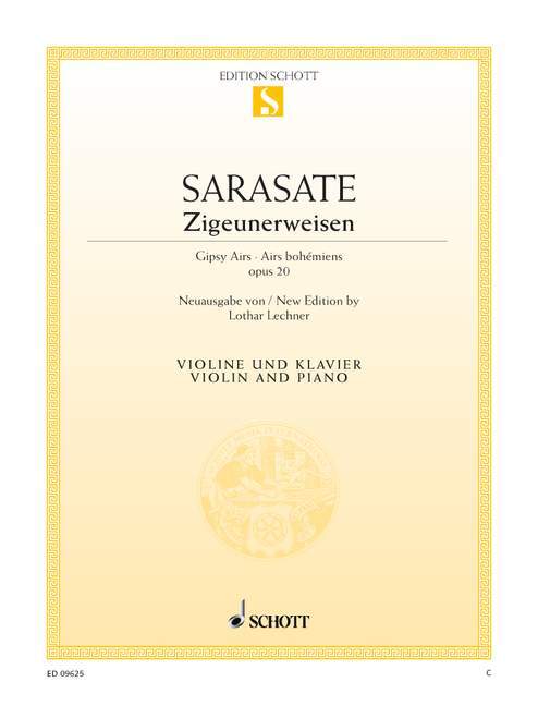 Cover: 9790001091718 | Zigeunerweisen | Pablo de Sarasate | Buch | 20 S. | Deutsch | 2001