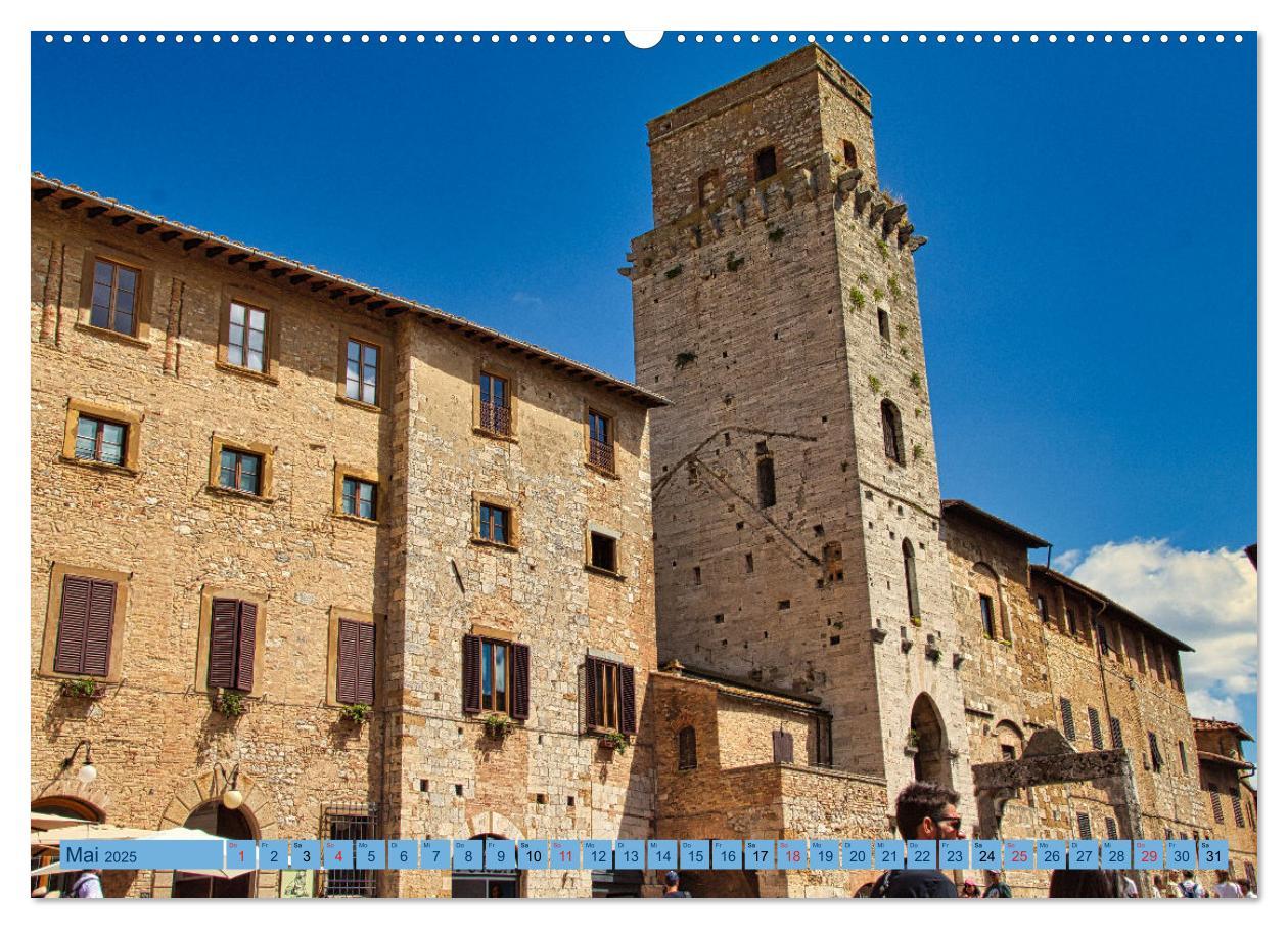 Bild: 9783383920929 | Impressionen aus San Gimignano (Wandkalender 2025 DIN A2 quer),...