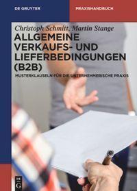 Cover: 9783110354713 | Allgemeine Verkaufs- und Lieferbedingungen (B2B) | Stange (u. a.)